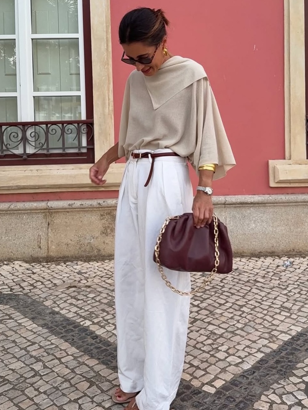 Zara NWT ZW Collection white pleated pants 3665/336 - Picture 3 of 8